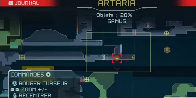 la porte du boss Corpius Metroid Dread