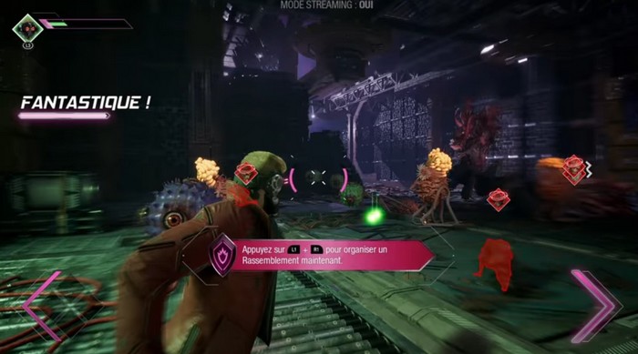 le rassemblement Les Gardiens de la Galaxie