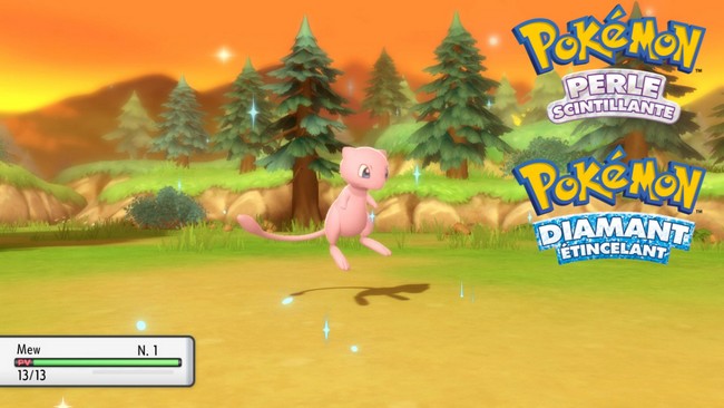 Comment avoir Mew dans Pokémon Diamant étincelant et Perle scintillante