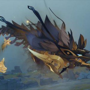 Emplacement Loup alpha doré Genshin Impact