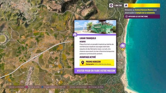 Emplacement du Lugar Tranquilo