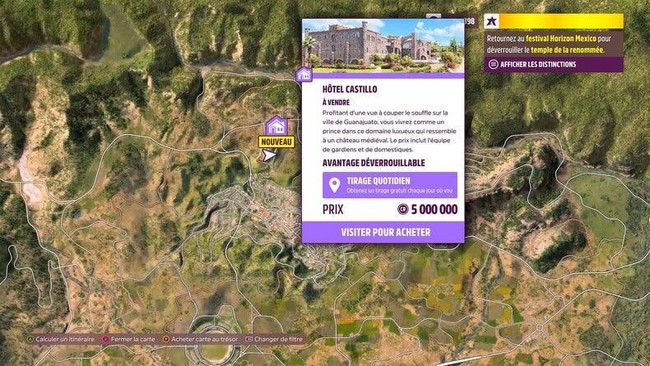 Hôtel Castillo forza horizon 5