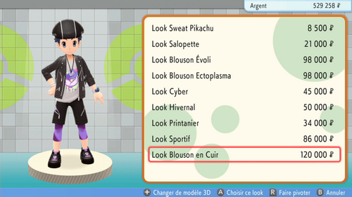 Look Blouson en cuir