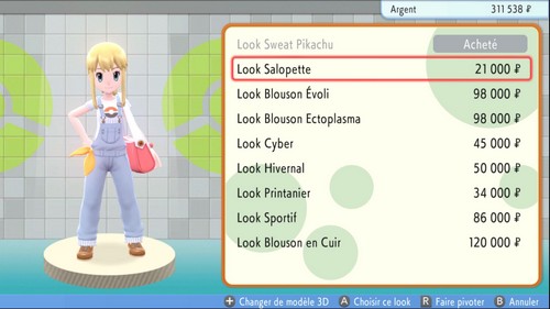 Look Salopette-fille