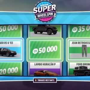 Super Wheelspin Forza horizon 5