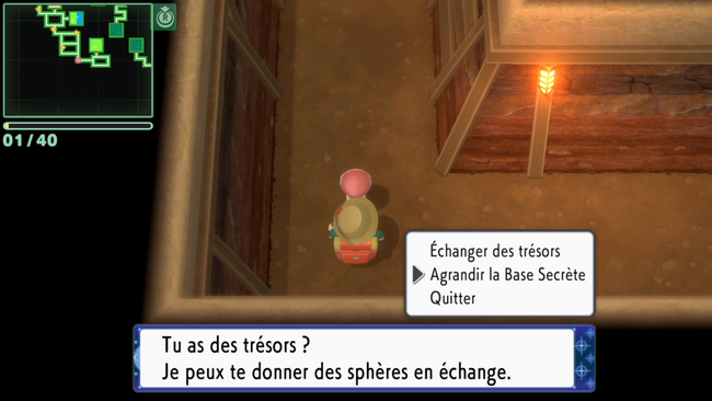 agrandir sa base secréte