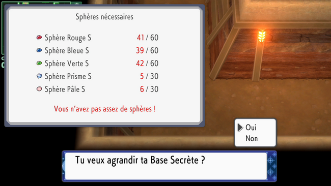 agrandir sa base secréte