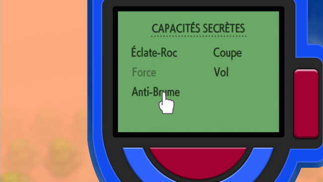 Pokémontre capacités secrete