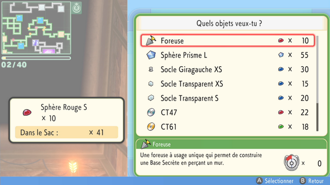 comment déménager une base secréte