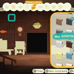 un papier peint Animal Crossing: New Horizon