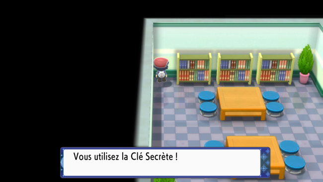 utilisez la clé secréte