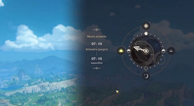 Attendez la journée du lendemain (6h à 18h)