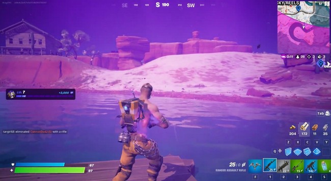 Bicoque de la boucle chapitre 3 de Fortnite