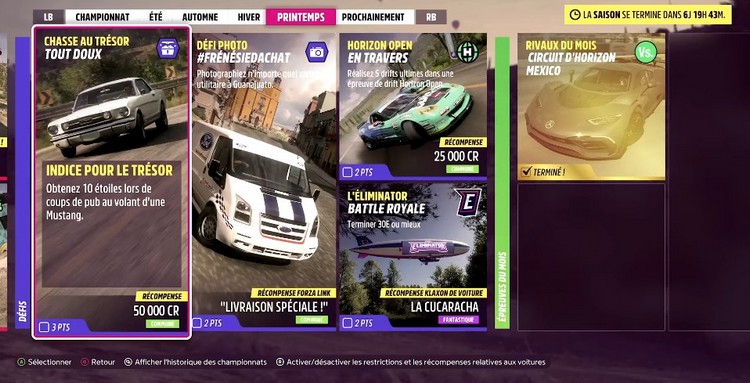Chasse au trésor Forza Horizon 5 : Où trouver le coffre au trésor ?