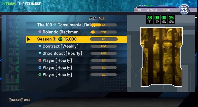 Comment récupérer la récompense de 15 000 XP sur MyTEAM dans la saison 3 de NBA 2K22