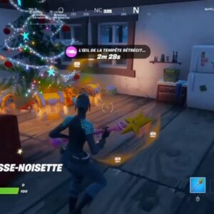 Emplacement chalet de Casse noisette dans Fortnite chapitre 3