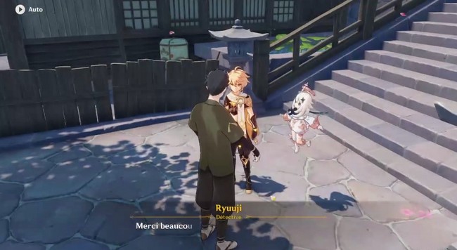 Faites votre rapport à Ryuuji