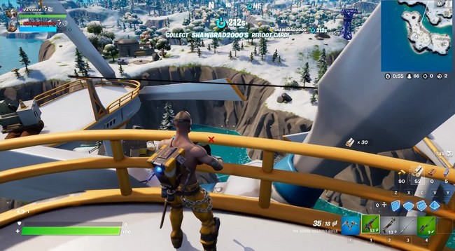 Les Brise-vent au chapitre 3 de Fortnite