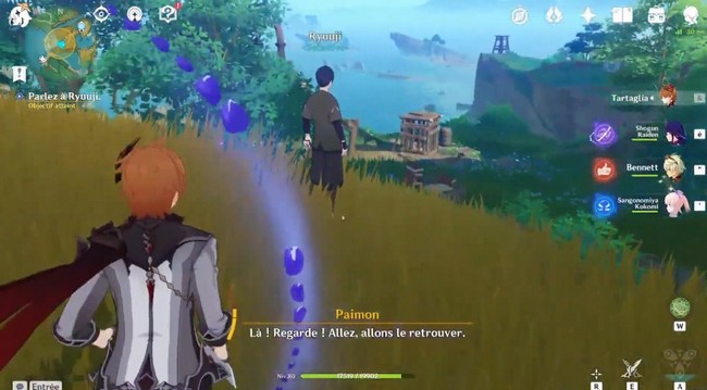 L’affaire du Bantan Sango Reconnaissance Ryuuji genshin impact