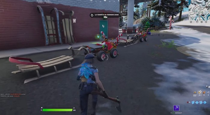 Emplacement quad à réaction de casse-noisette