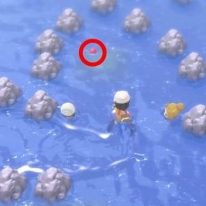 Pierre Eau dans Pokémon Diamant Étincelant / Perle Scintillante