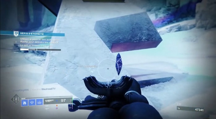 Utilisez le pouvoir des puits de la Ruche pour détruire les cristaux