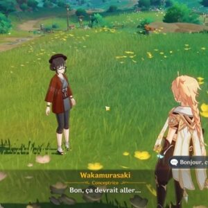 Wakamurasaki dans Genshin Impact