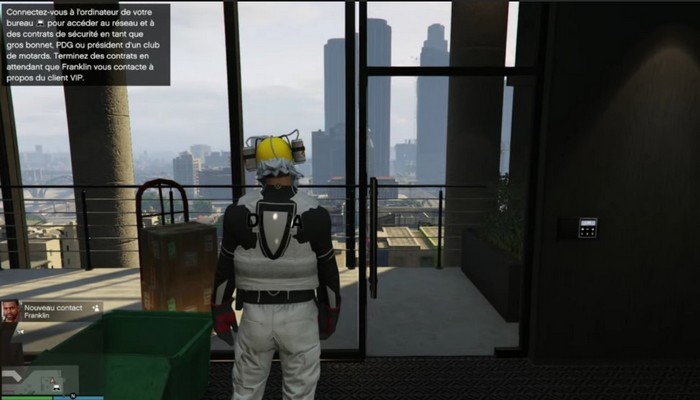 accéder au réseau et à des contrats de sécurité