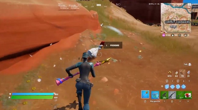 capturer une poule dans Fortnite chapitre 3