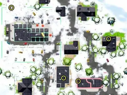 emplacements des petits avions de greasy grove