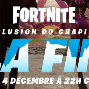 Quand aura lieu l'événement de fin du chapitre 2 sur Fortnite