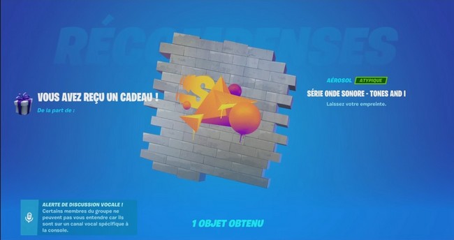 Aérosol série onde sonore - Tones and 1