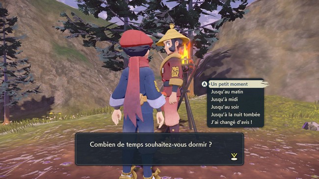 Changer l'heure dans Légendes Pokémon Arceus