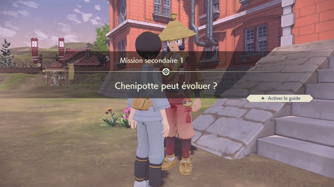Chenipotte peut évoluer - Légendes Pokémon Arceus