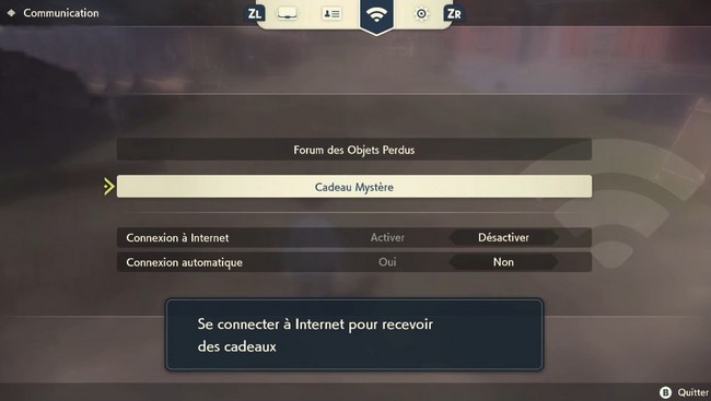 Débloquer Cadeau Mystère dans Légendes Pokémon Arceus