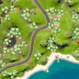 Emplacement des ruines dans Fortnite