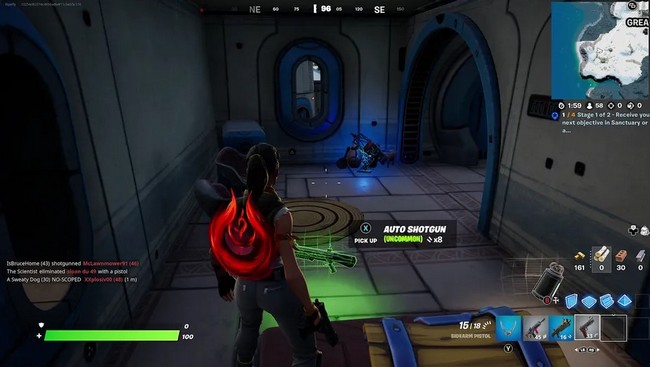 Emplacement du télescope de Greasy Grove