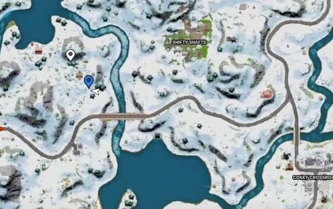 Emplacements des souches de pin dans Fortnite chapitre 3 saison 1