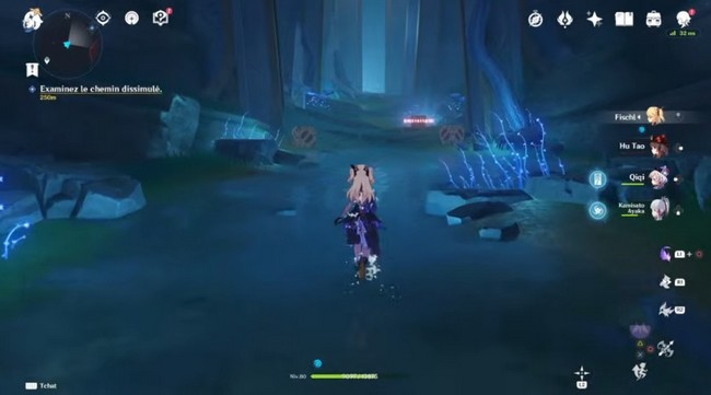 Examinez le chemin dissimulé