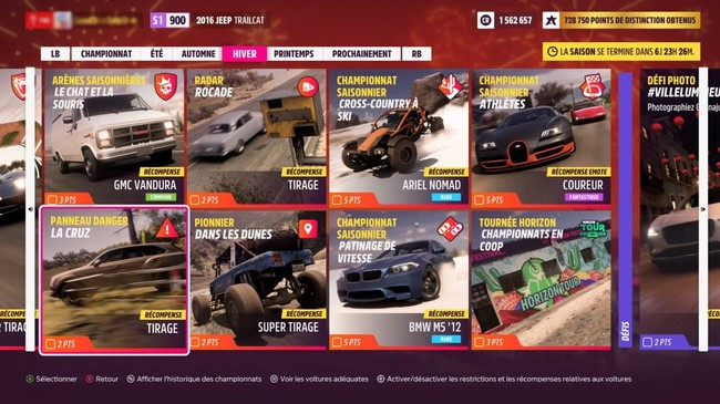 Forza horizon 5 Panneau Danger La Cruz