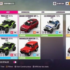 Jeep Trailcat 2016 forza horizon 5