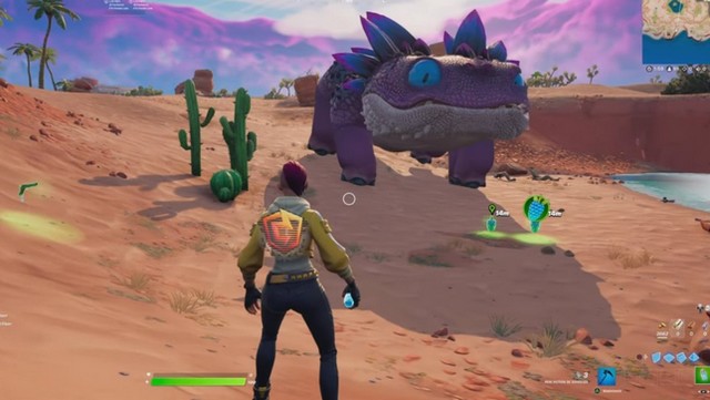 Lancer une Klombaie en se tenant à moins de 10 m d'un Klombo