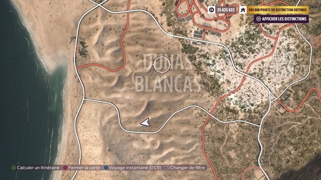 Les Dunas Blancas dans forza horizon 5