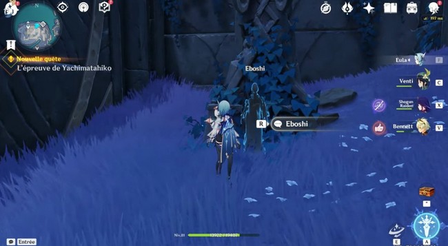 L'épreuve de Yachimatahiko genshin impact