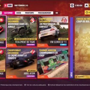 Radar Marécages Forza Horizon 5