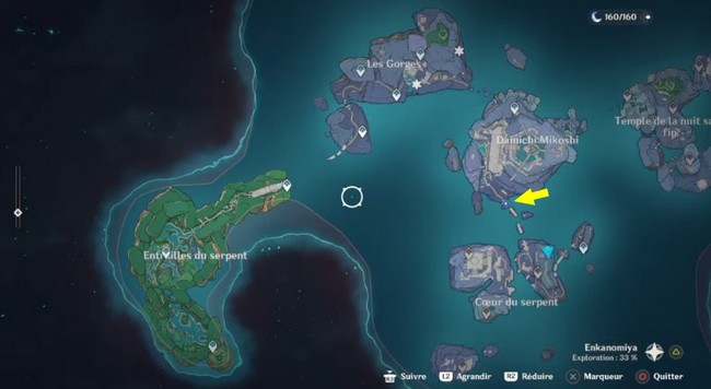 Rendez-vous au pont cassé devant le Dainichi Mikoshi