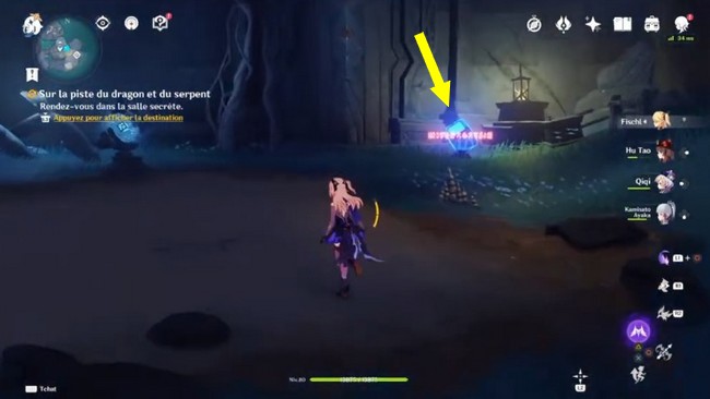 Rendez-vous dans la salle secrète