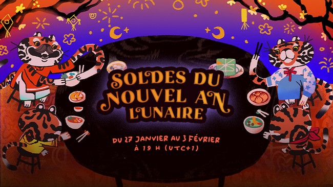 Steam Soldes Nouvel An lunaire 2022