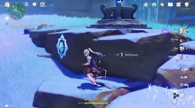 Suivez les instructions de Tsuyuko et activez tous les autels