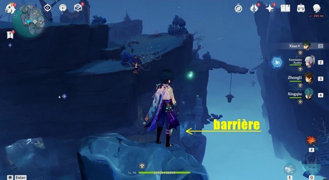 Syrtos des Phatéons de Genshin impact